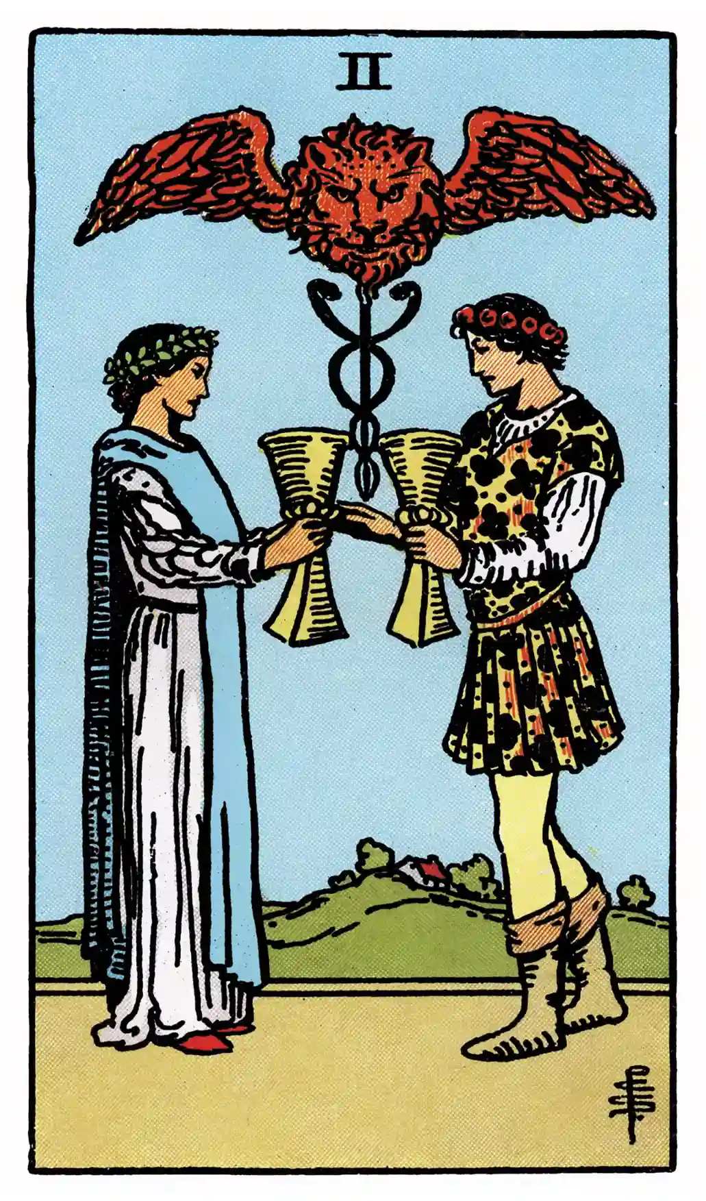 37 Two of Cups (Upright)