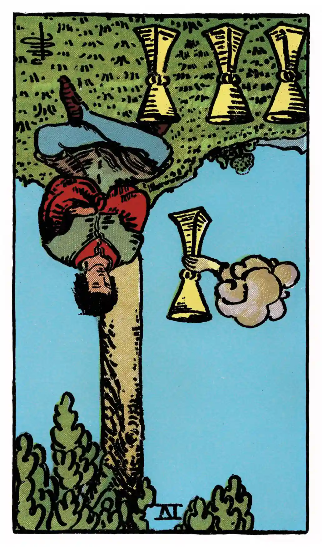 39 Four of Cups (Reversed)
