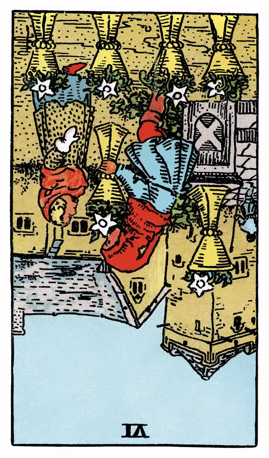 41 Six of Cups (Reversed)