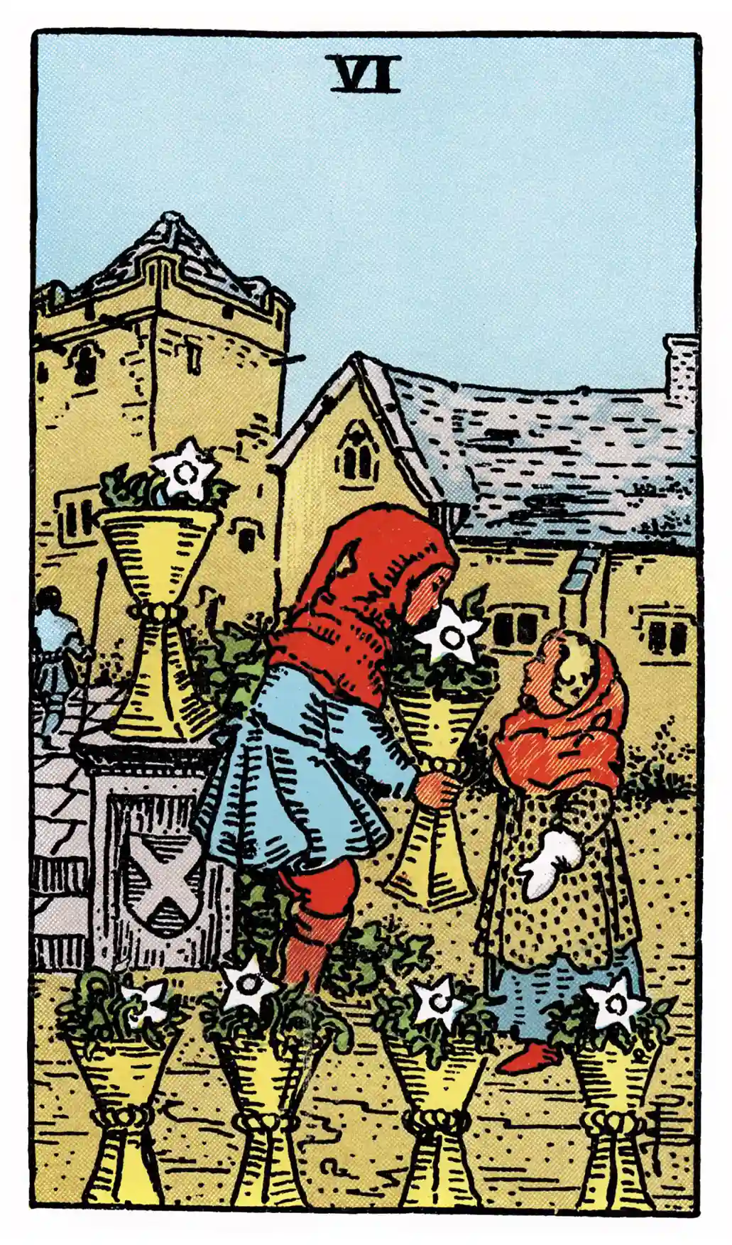41 Six of Cups (Upright)