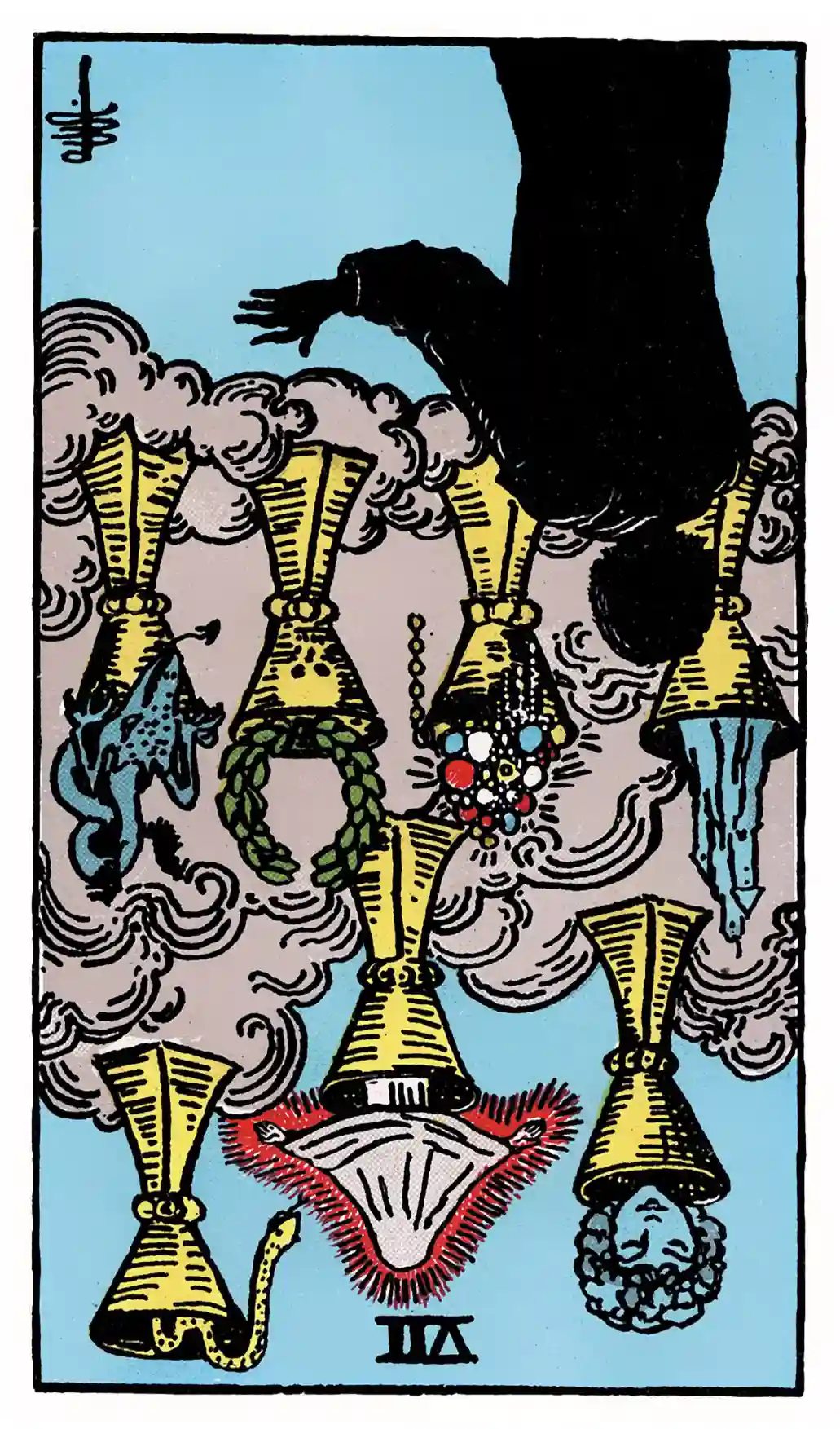 42 Seven of Cups (Reversed)
