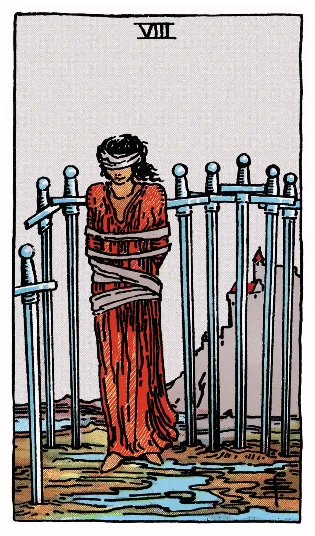 57 Eight of Swords (Upright)