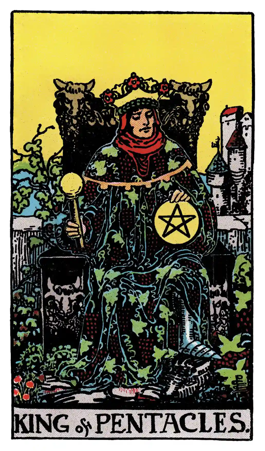 77 King of Pentacles (Upright)