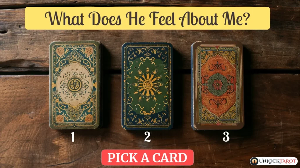 What Does He Feel About Me? | Tarot Spread Reading Free