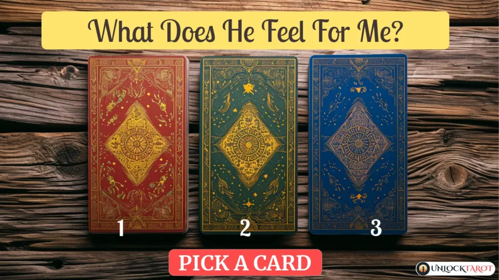 What Does He Feel For Me? | Tarot Spread Reading Free