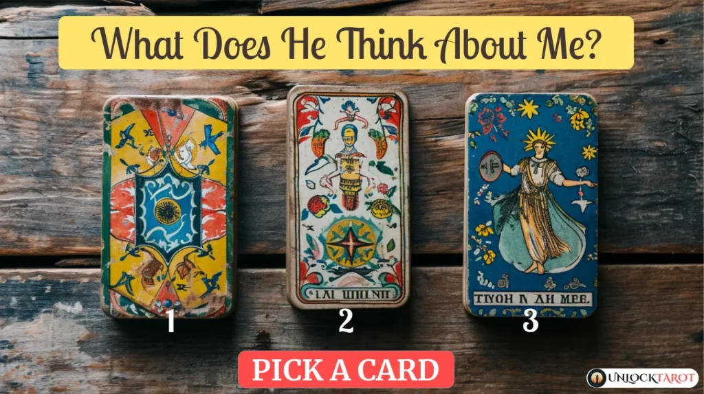 What Does He Think About Me? | Tarot Spread Reading Free